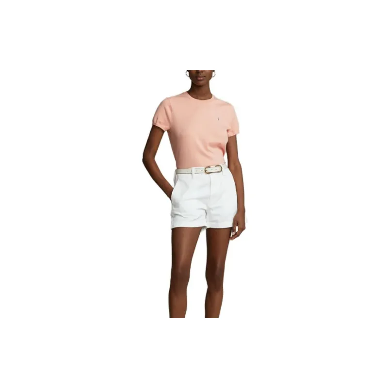 Polo Ralph Lauren T Shirts Women's Light Pink-1