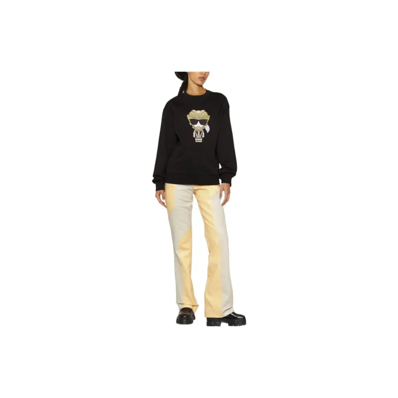 KARL LAGERFELD / Karl Lagerfeld Jeans Graphic-Printed Crewneck Sweatshirt-1
