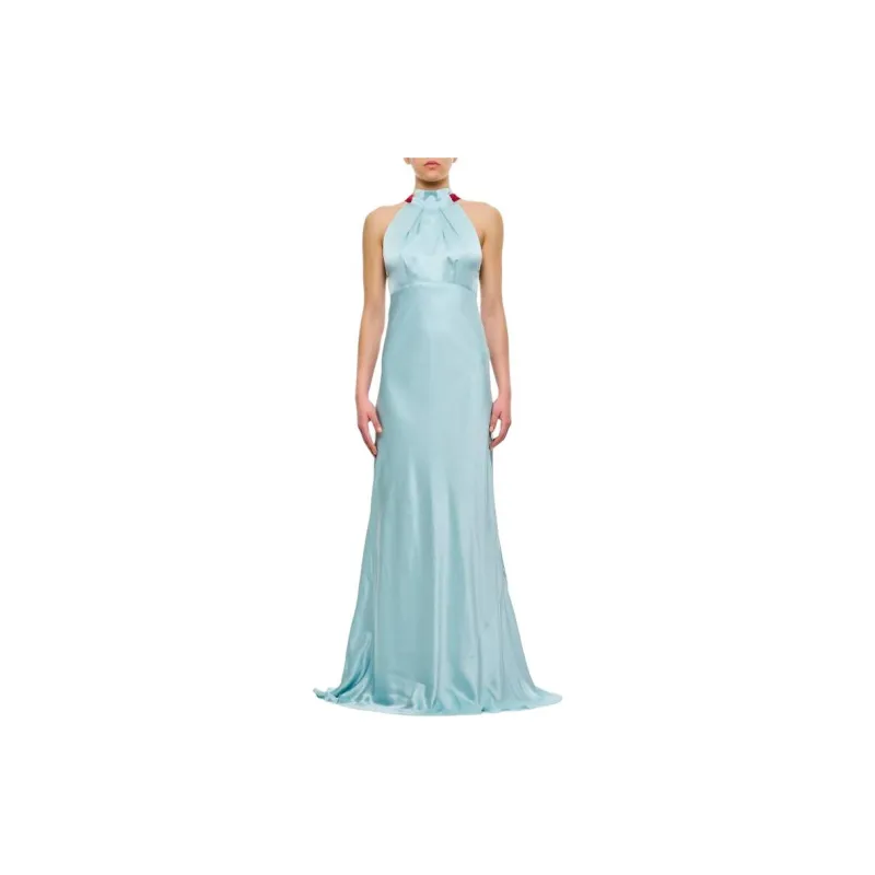 SALONI Michelle Halterneck Gown-2