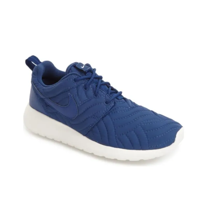 Nike Roshe One Anti Slip Wear Resistant Low Top Running Shoes Women's Blue-2