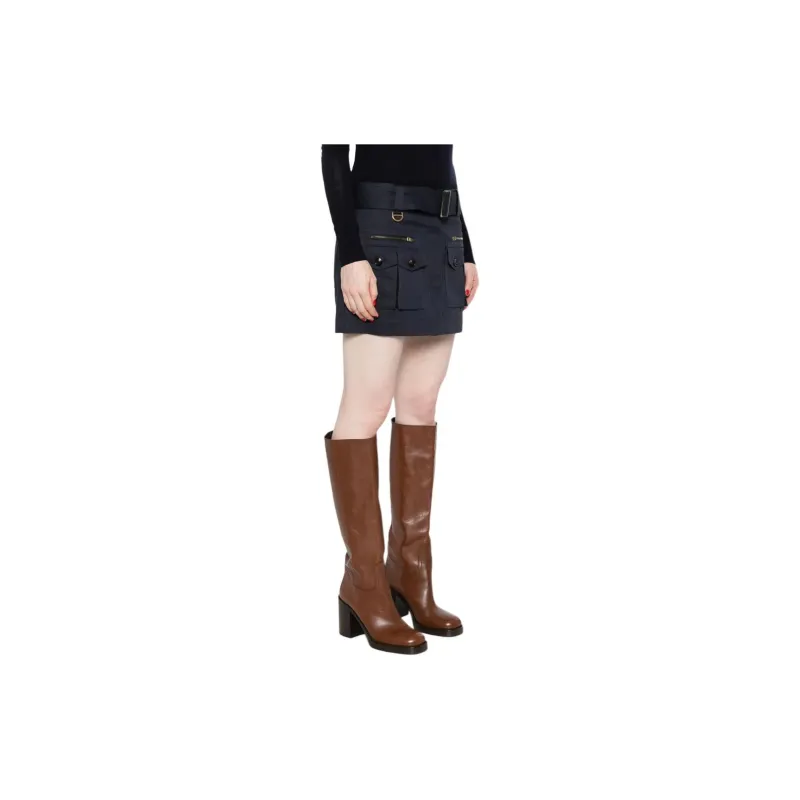 Chloé Belted Mini Skirt-3