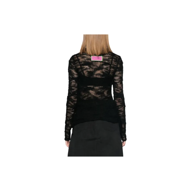 MM6 Maison Margiela Numeric Turtleneck Jumper-2
