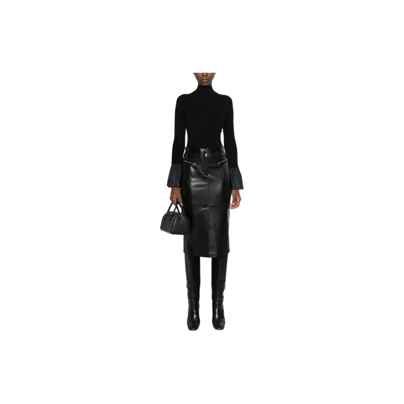 Twinset High-Neck Flared Cuffs Sweater-1