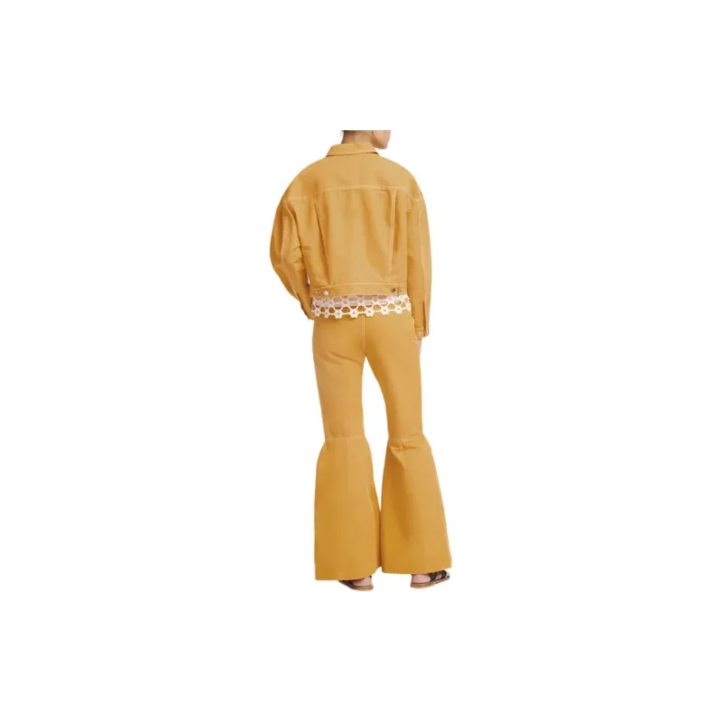LONGCHAMP Jackets Coats Women's Apricot-2