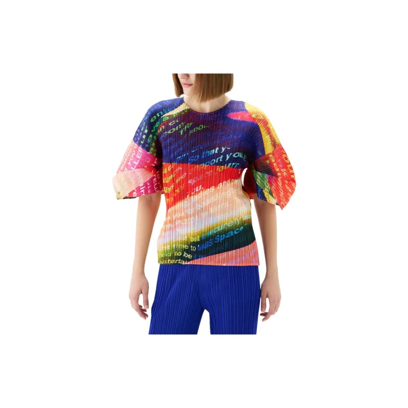 PLEATS PLEASE ISSEY MIYAKE Voyager T shirt-3