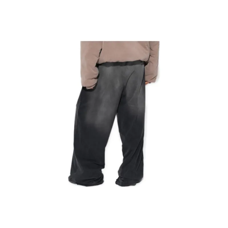 Vetements Double Jersey Sweatpants 'Washed Black'-3