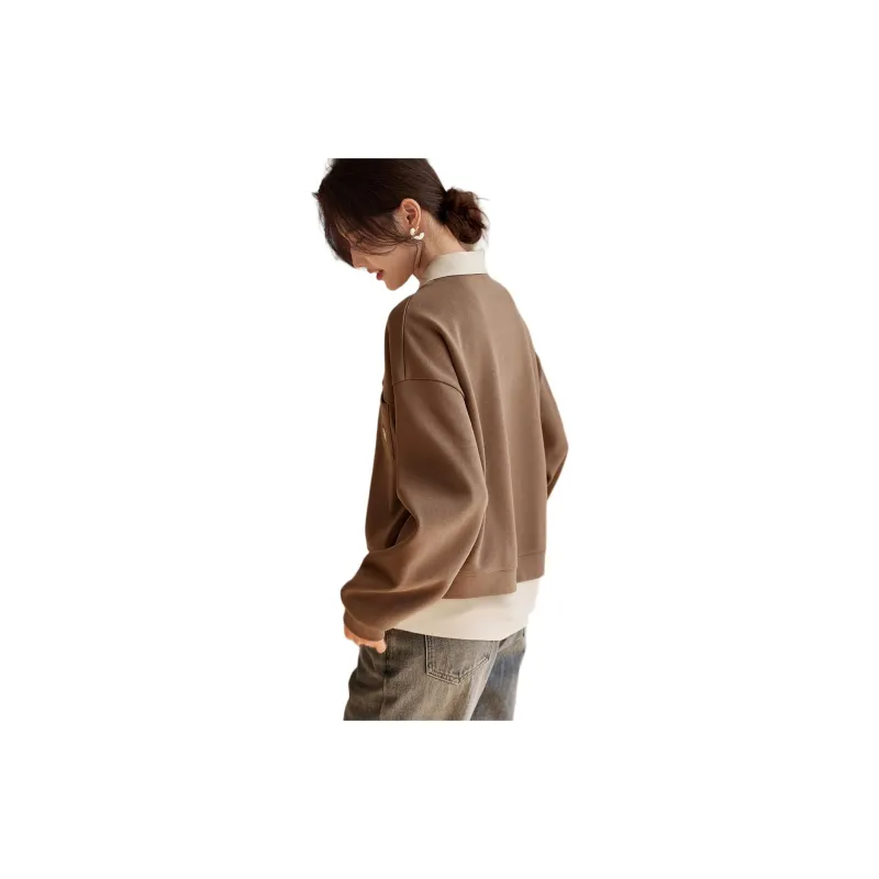 XWI Sweatshirts Women's Camel-1
