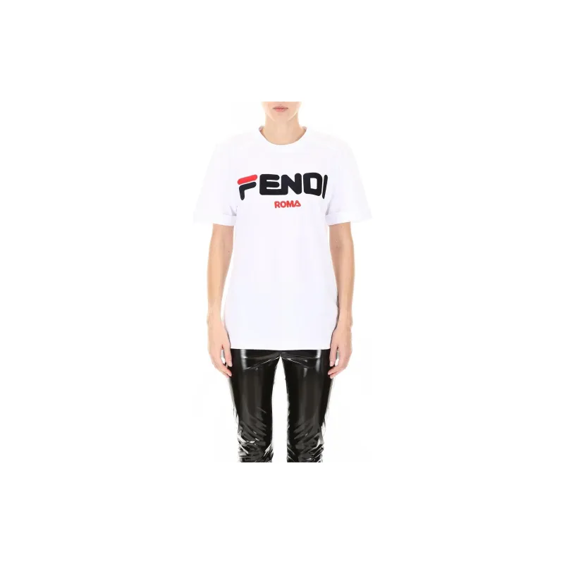 FENDI T Shirts Women's White-1