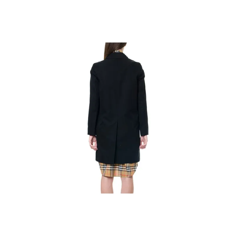 Burberry Coats Women's Black-4