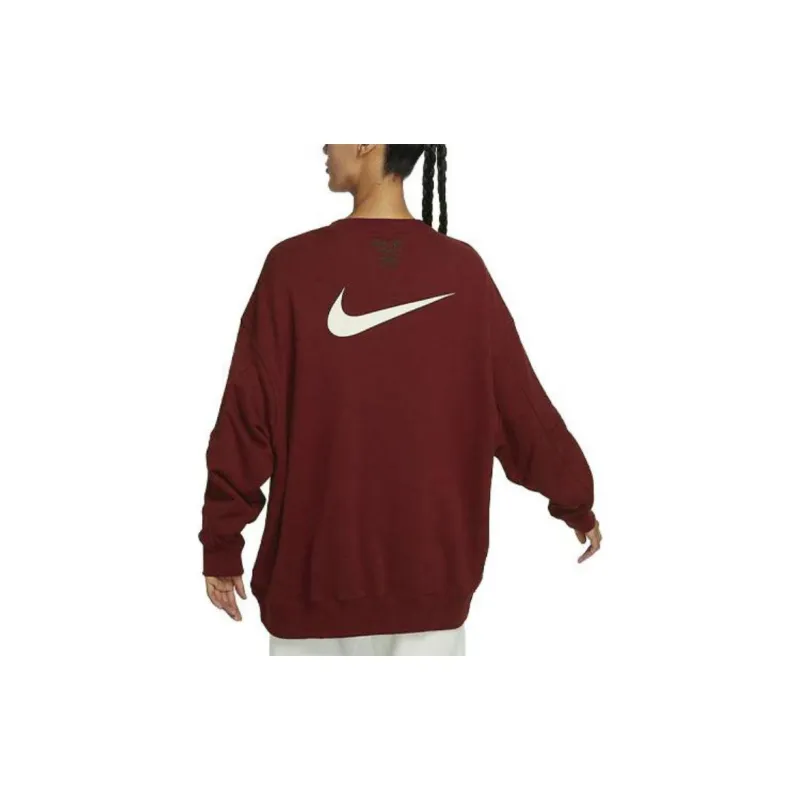 Nike Sweatshirts Women's Rose Red-4