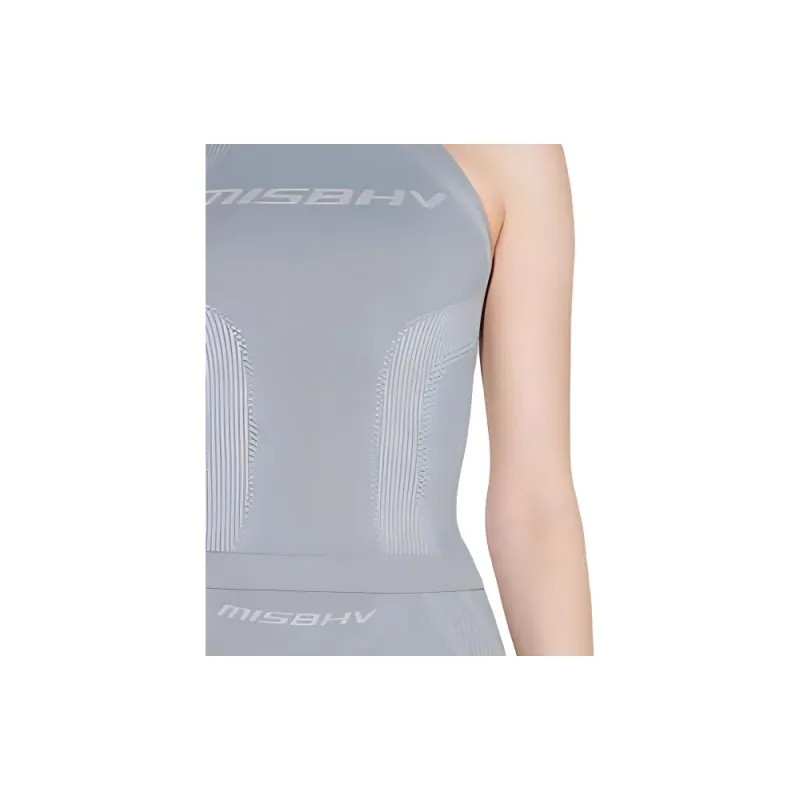 Misbhv Tank Top Women's Gray Blue-5