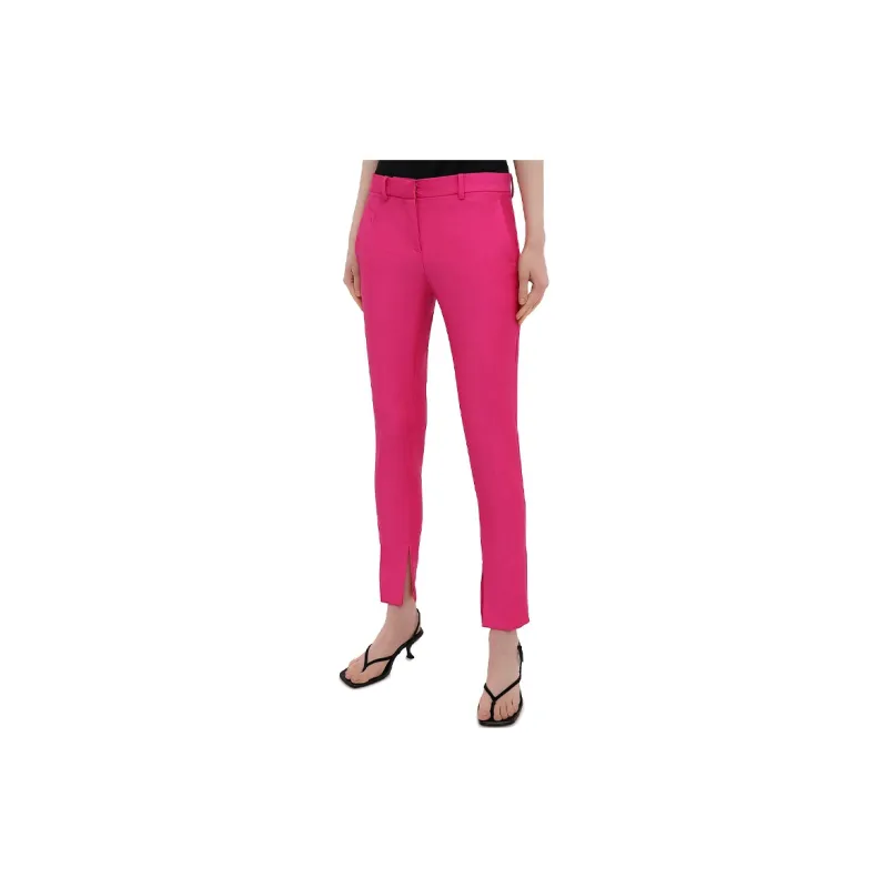 VERSACE Casual Pants Women's Rose Red-3