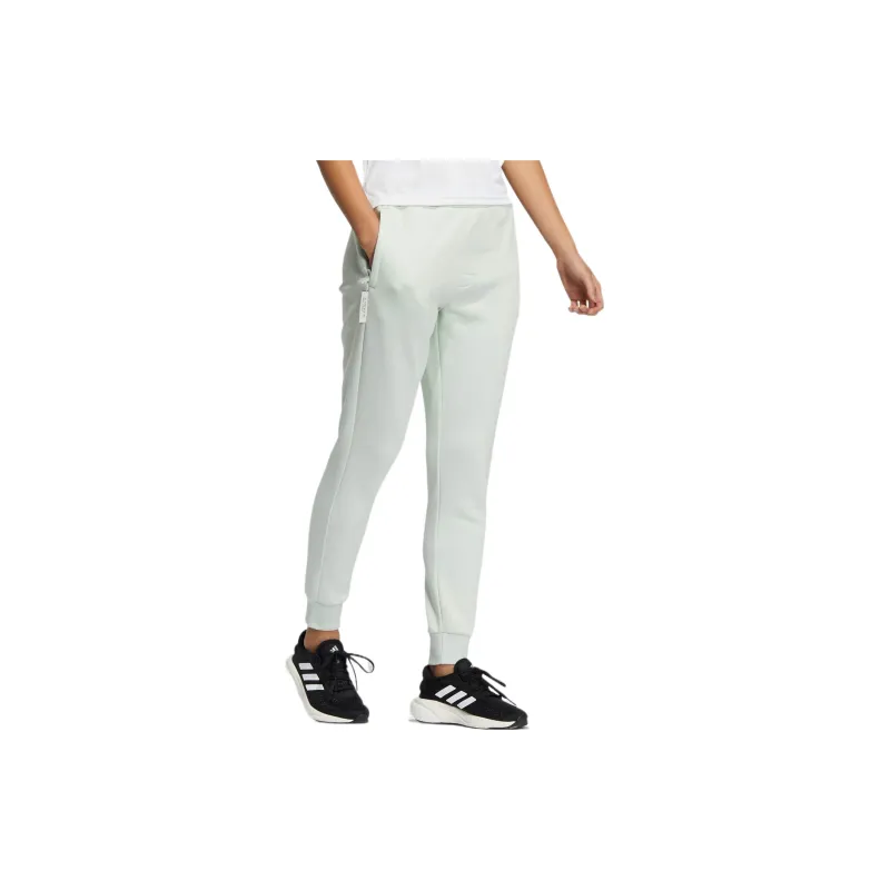 Adidas Knitted Sweatpants Women's Light Green-3