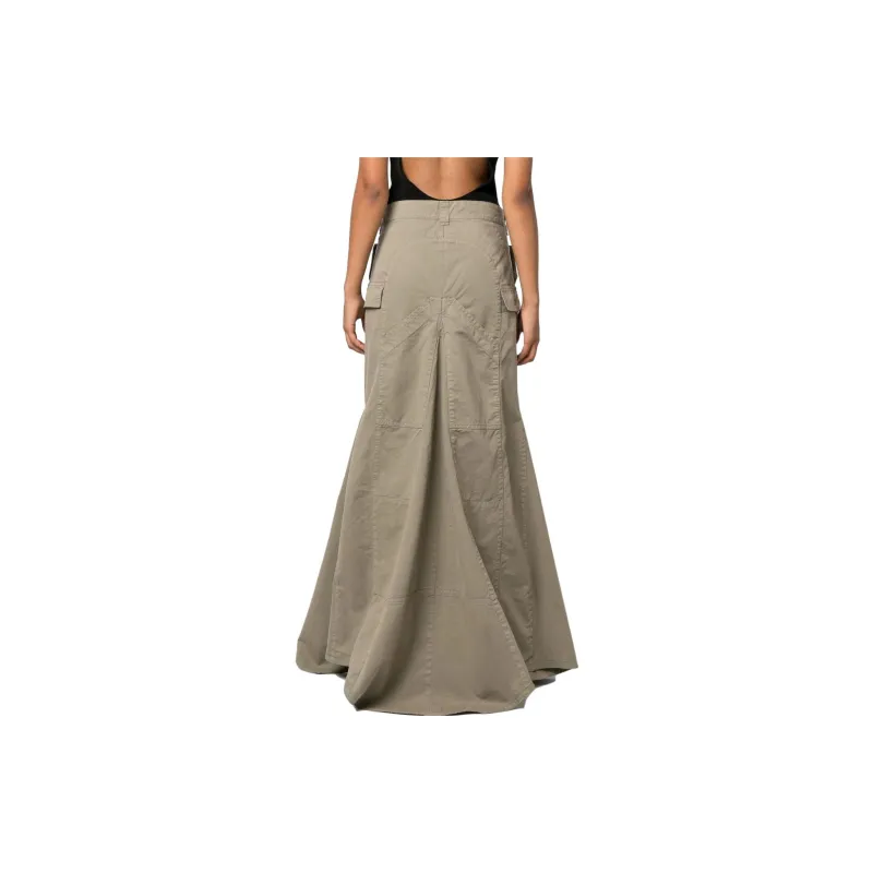 COPERNI Paneled Cargo Maxi Skirt 'Khaki'-2