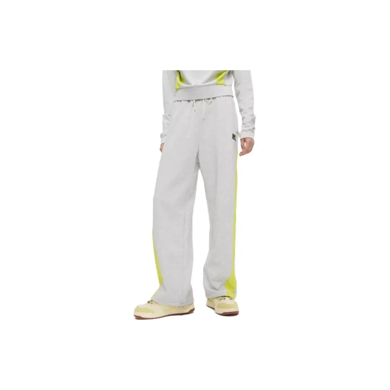 FILA FUSION FILA FUSION X BEAMS Co branded Series Casual Pants Women's Gray-3