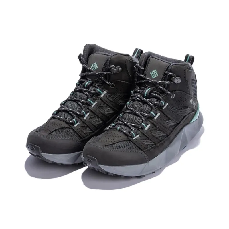 Columbia Grip Mid Top Hiking Shoes Women's Black-1