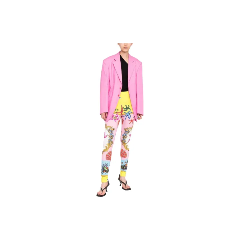 VERSACE Leggings Women's Multicolor-1