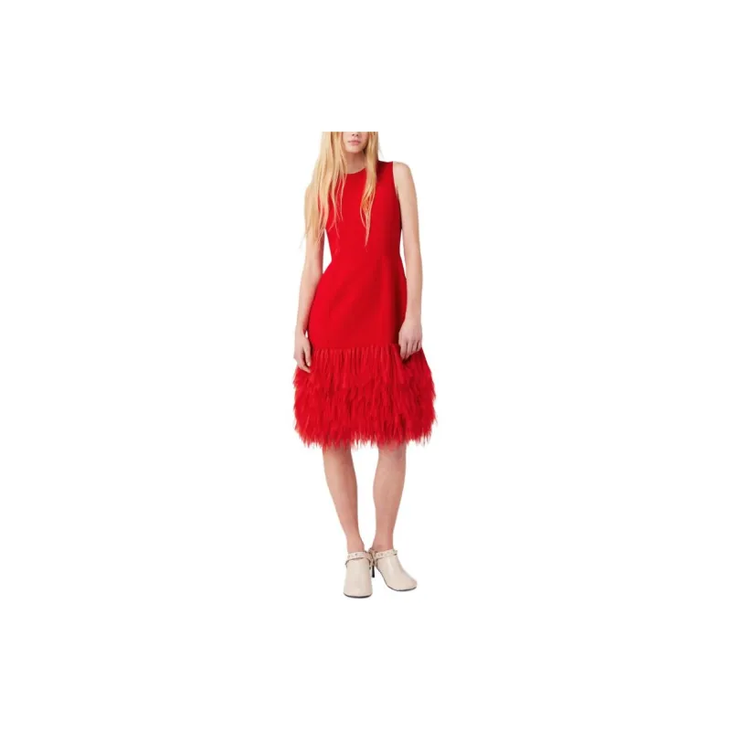 Stella McCartney FW24 Sleeveless Dress Women's Red Lip Balm-3