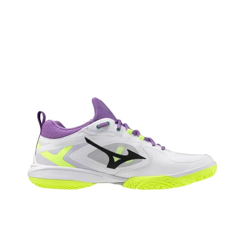 Mizuno Wave Claw Neo 3 Wide 'White Neo Lime Lavender'-1