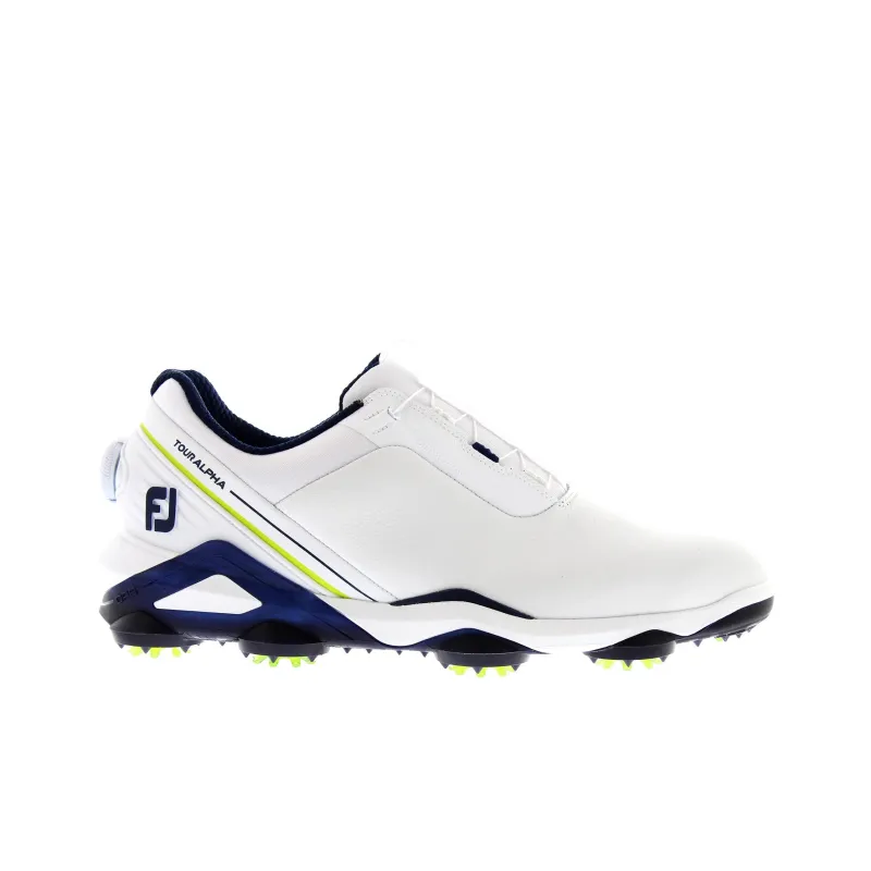 FOOTJOY Anti Slip Wear Resistant Low Top Golf Shoes Men's White-1