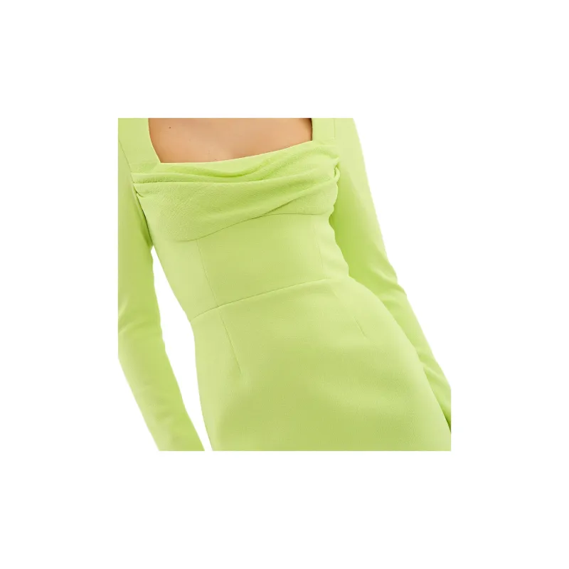 Rebecca Vallance Aria Draped detail Mini Dress-4