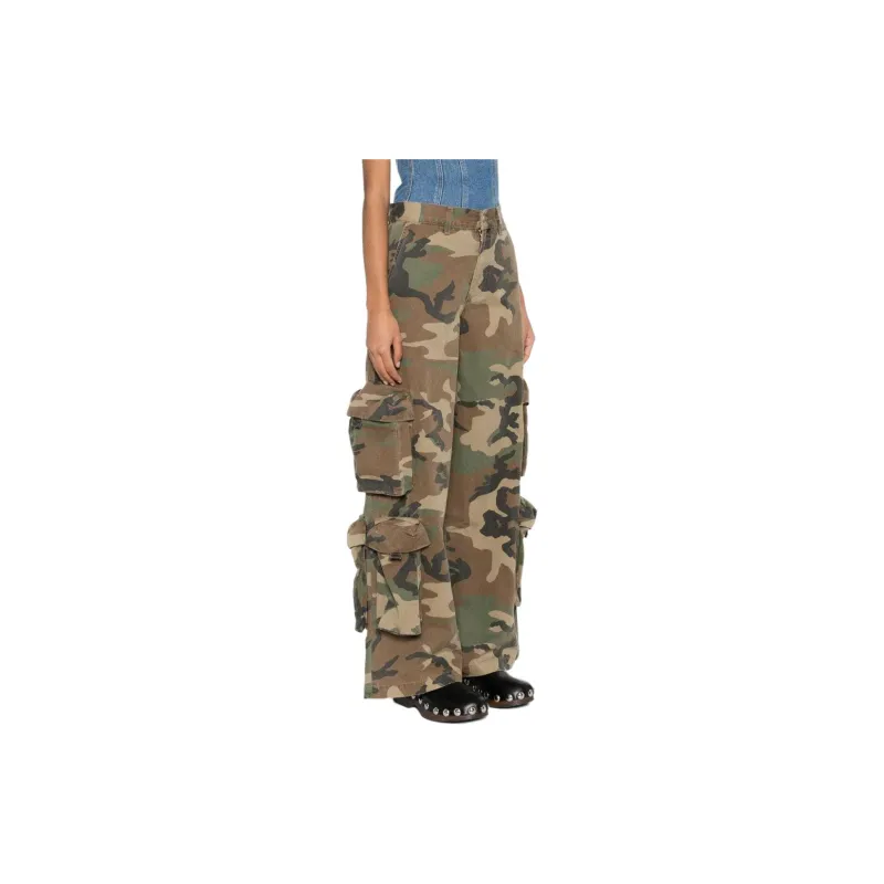 AMIRI Camo Baggy Cargo 'Green Camo'-3