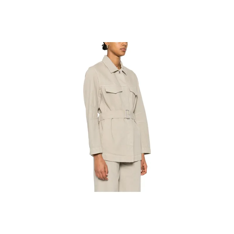 A.P.C Debble Belted Denim Jacket-2