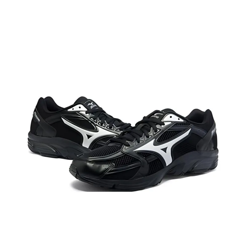Mizuno SPARK CN Anti Slip Wear Resistant Low Top Running Shoes Unisex Black-2