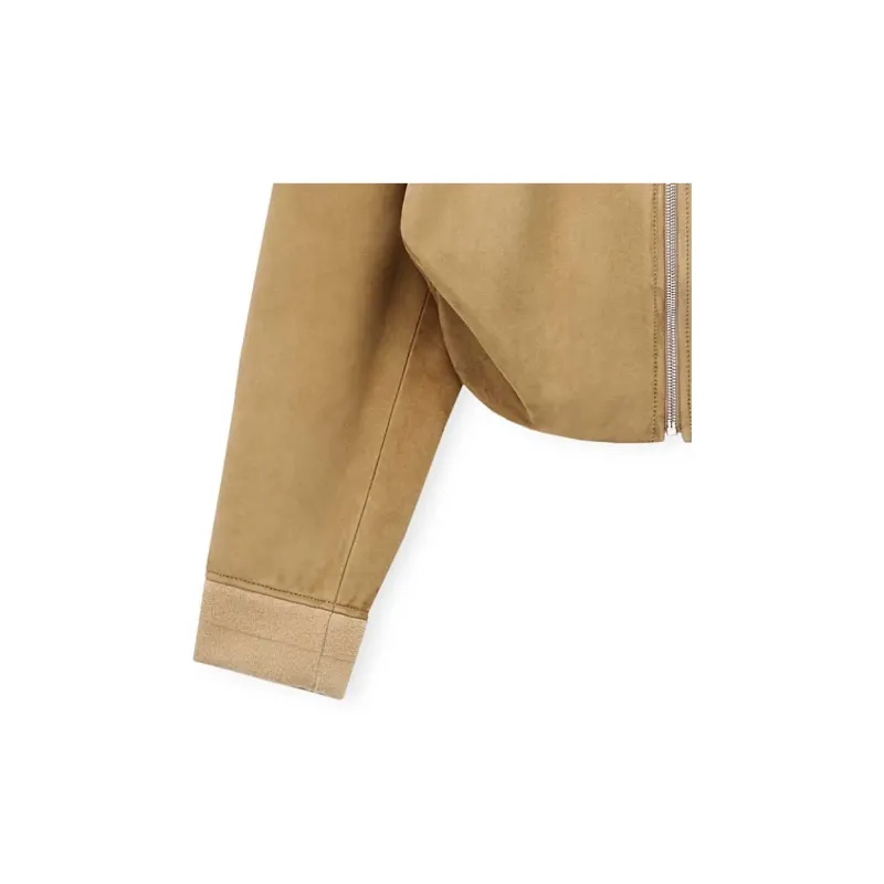 LOEWE Draped Hoodie 'Gold'-4