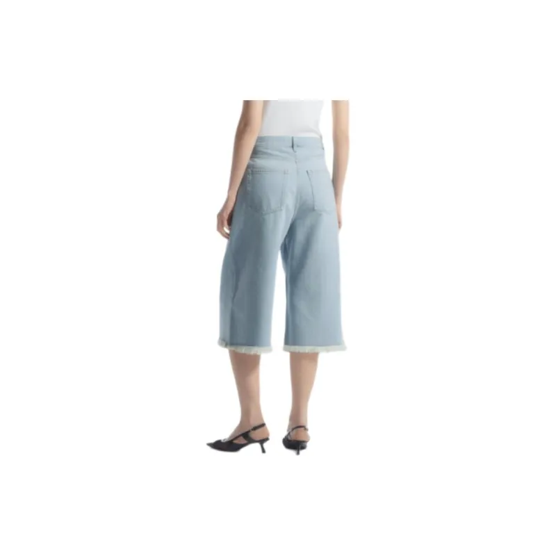 COS Casual Shorts Women's Light Blue-2