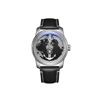 OBLVLO Automatic Mechanical Movement Watch Men's Watches Black Dial