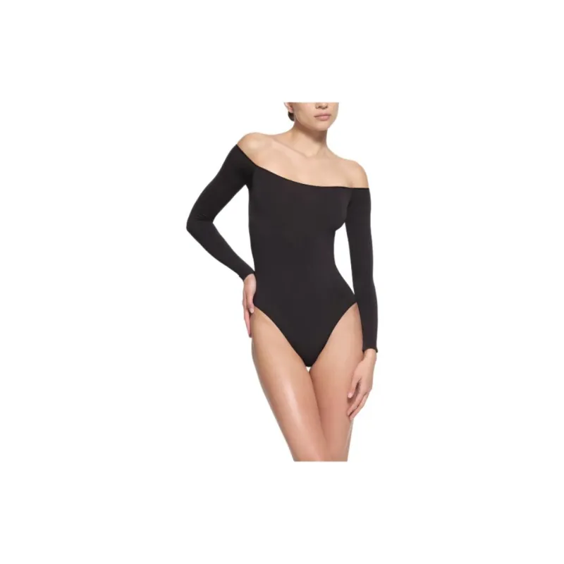 Skims Bodysuits Women's Agate Black-1