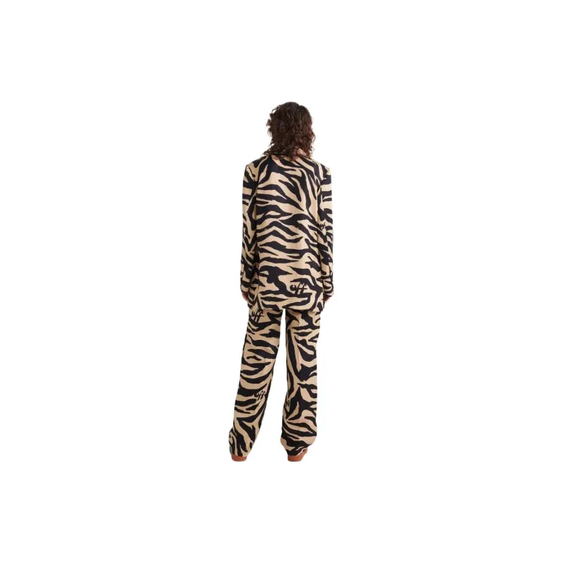 OFF WHITE Zebra Tomboy Jacket Black-2
