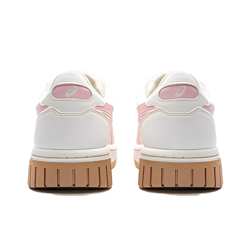 Asics Court MZ Slip Resistant Cushioning Wear Resistant Low Top Kids' Skateboarding Shoes White Pink Teenagers-3