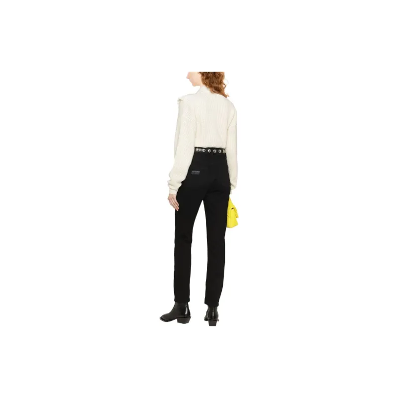GANNI Slim leg Cropped Jeans-2