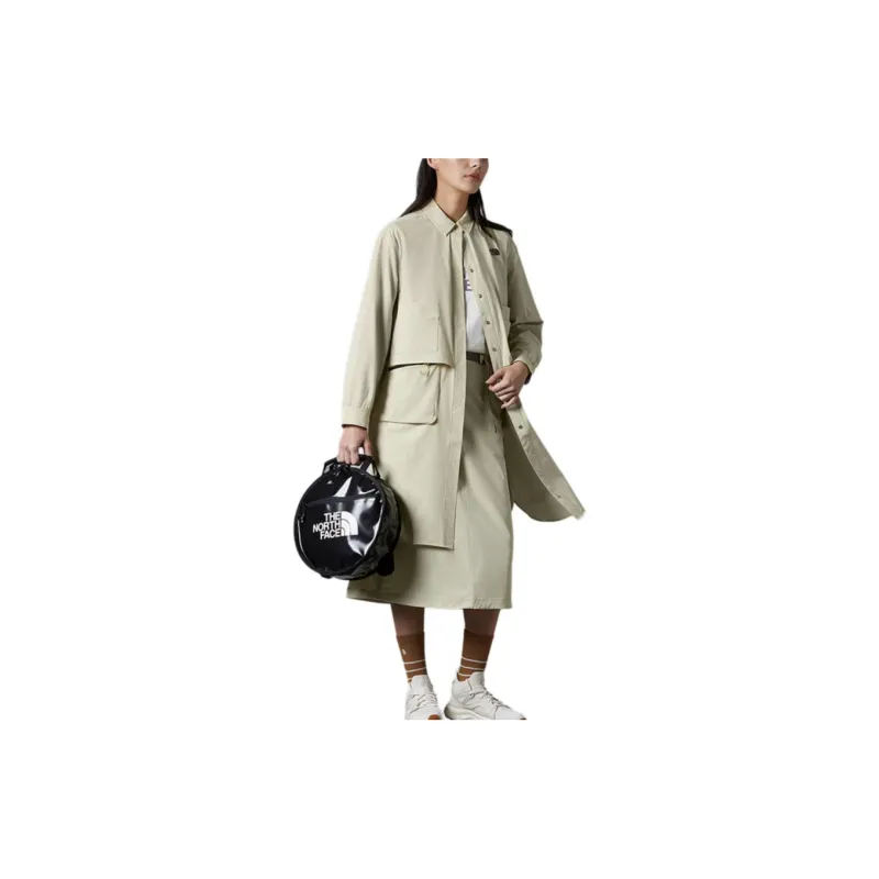 THE NORTH FACE Long Sleeved Dresses Women's Khaki-2