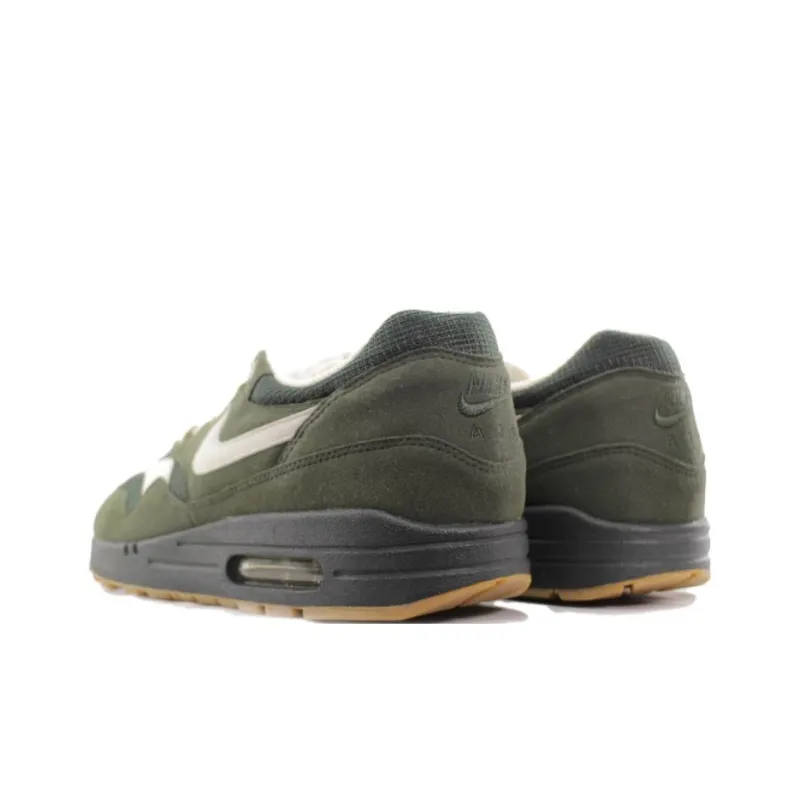 Nike Air Max 1 Anti-Slip Wear-Resistant Low-Top Casual Shoes Men's Army Green-3