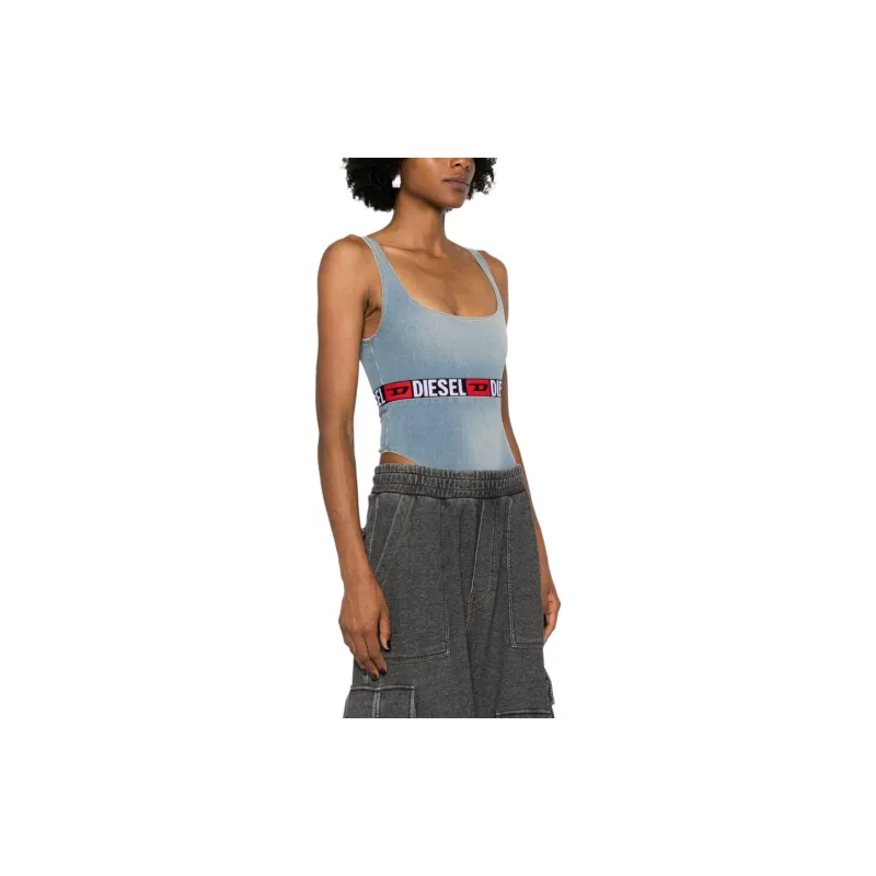 DIESEL De Geny S Tank Top 'Denim'-3