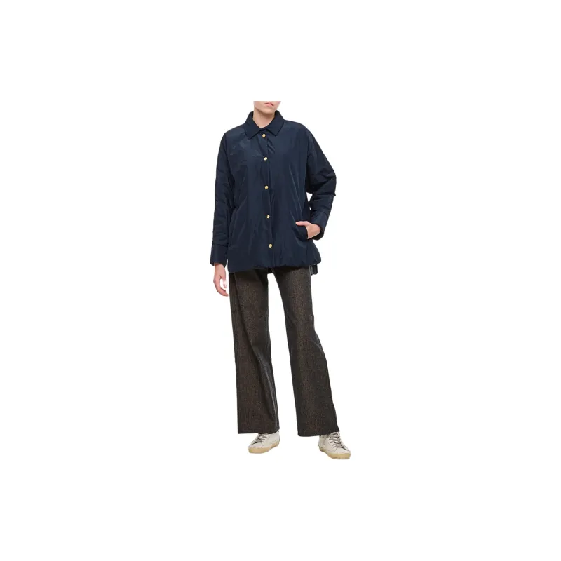MaxMara Buttoned Long Sleeved Jacket-2