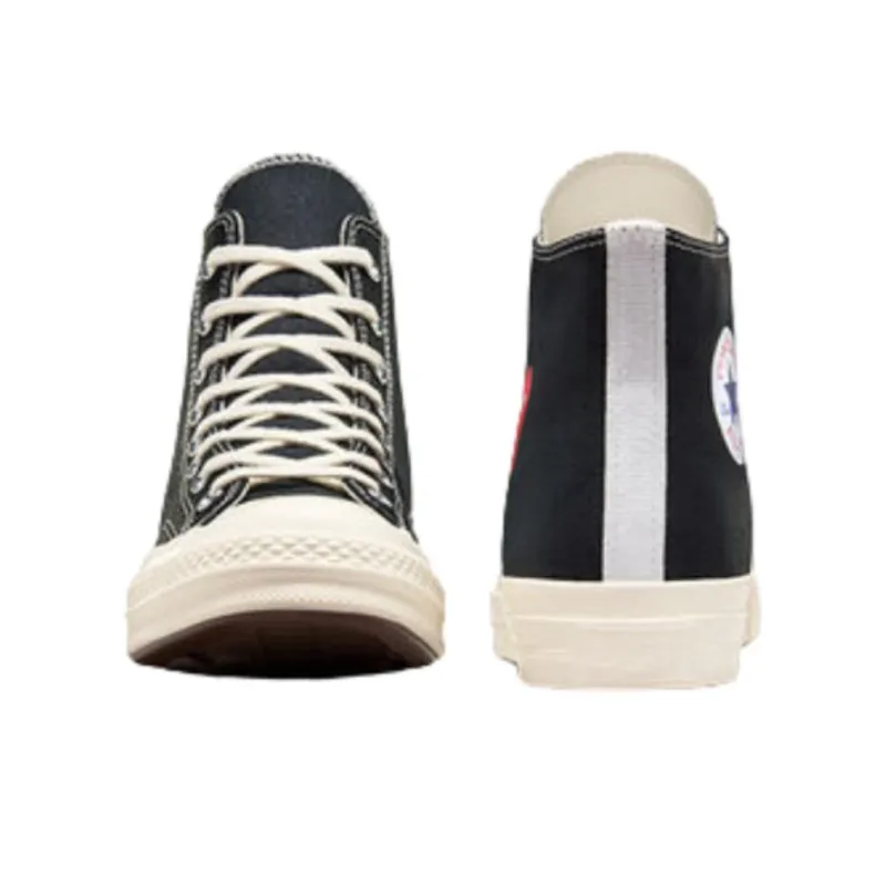Converse Chuck Taylor All Star 70 Hi Comme Des Garcons PLAY Single Heart Black-3