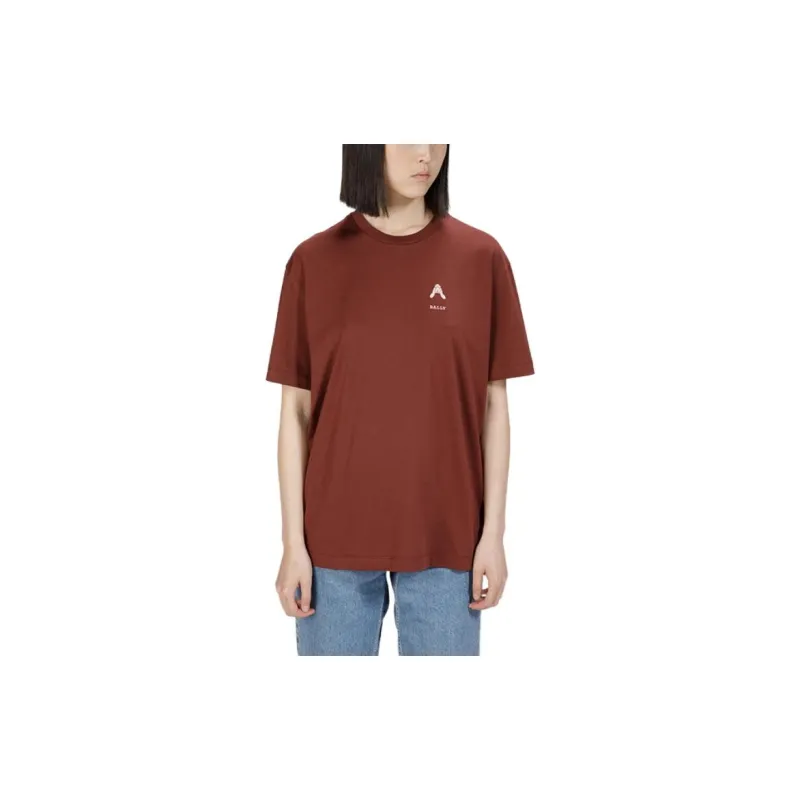 BALLY T-Shirts Women's Burgundy-1