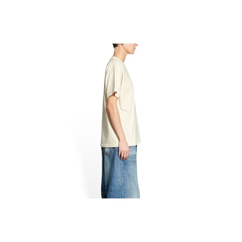 Balenciaga T Shirt Women's Beige-4