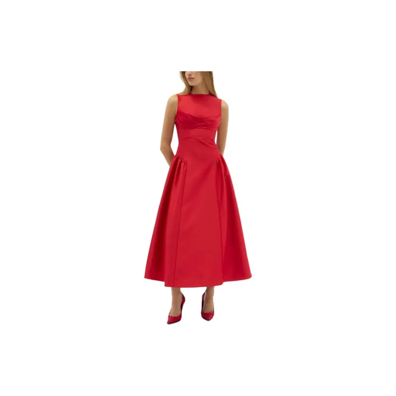 RACHEL GILBERT Sawyer Midi Dress-2