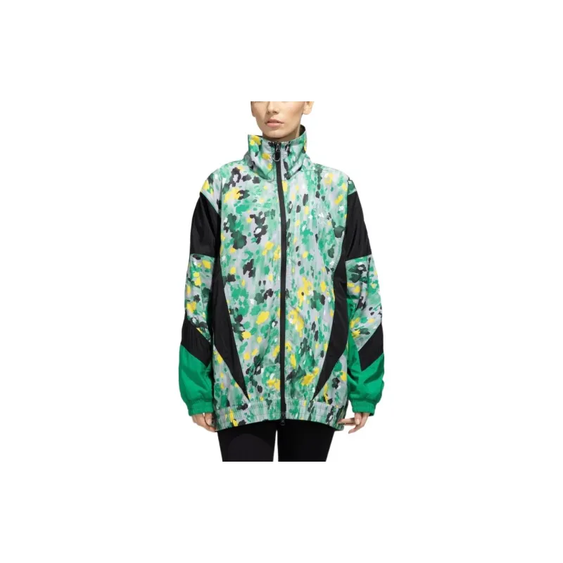 Adidas Speckled Zip up Track Jacket-2