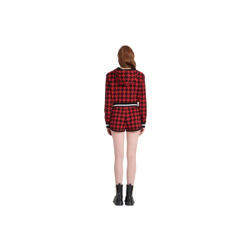 BALMAIN Casual Shorts Women's Red-2