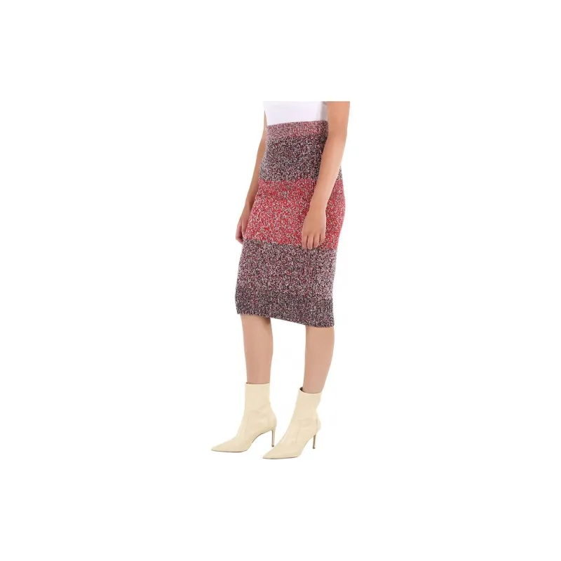 Burberry Casual Long Skirt Women's Red-4