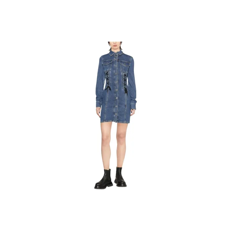 MOSCHINO Denim Short Skirts Women's Blue-1