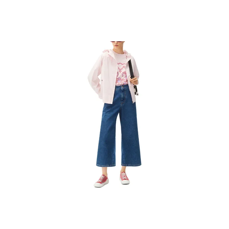 KENZO SS22 Coat Women's Pastel Pink-3