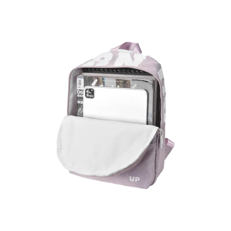 TURN UP Polyester Backpack Regular Unisex Purple-3