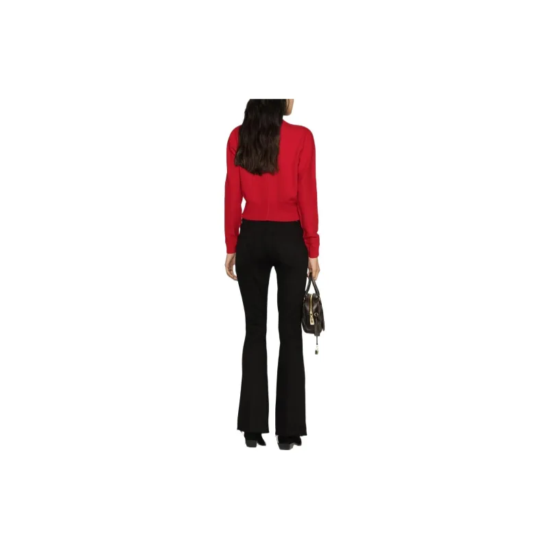 MOTHER The Weekender Fray Button Detailed Flared Jeans-2